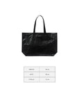 Black Tote Bag - Tarflex.