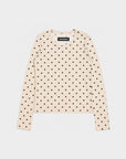 Cream Polka Dots