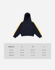Navy Track Hoodie