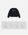 Cropped Retro Crewneck