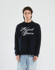 Head Navy Knit Sweater