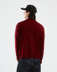 Head Wine Red Knit Sweater