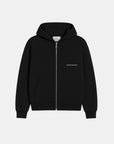 Black Zip Hoodie - Created