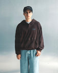 Brown Waffle Hoodie