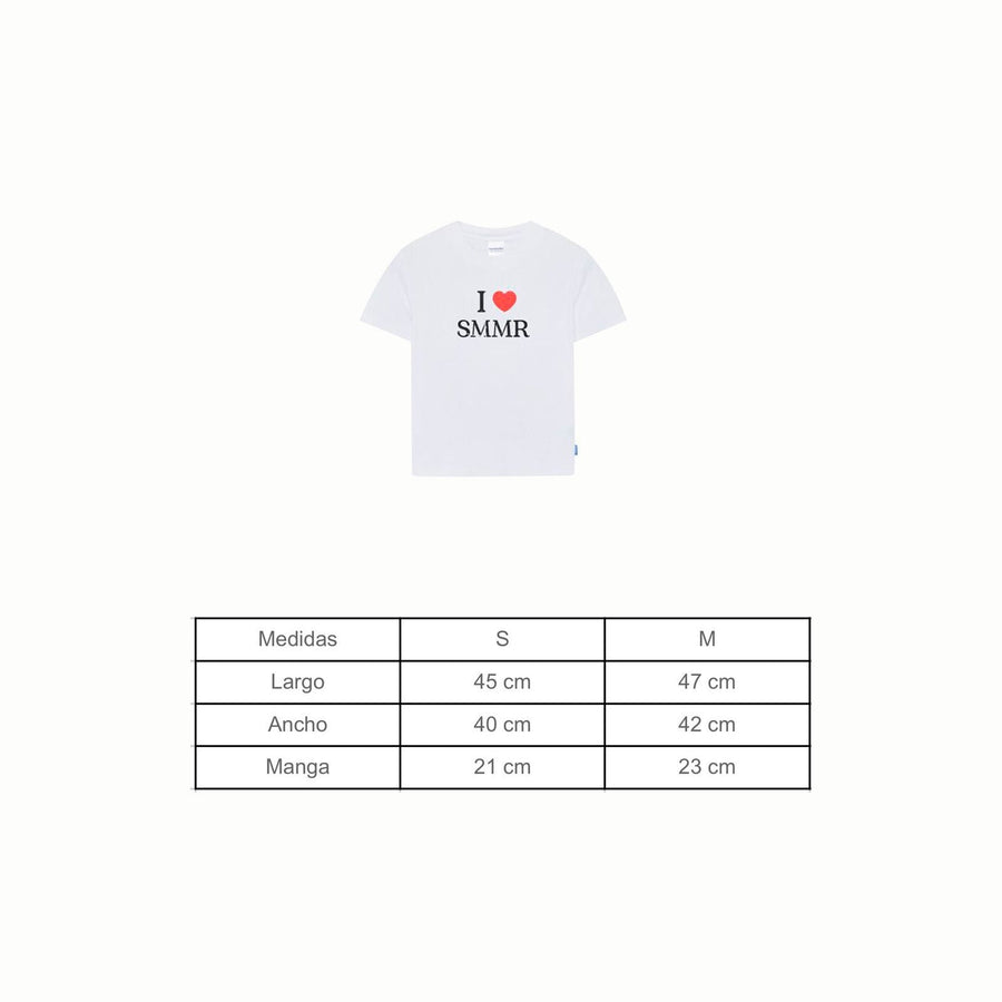 I Love Summer Baby Tee