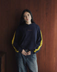 Navy Track Hoodie