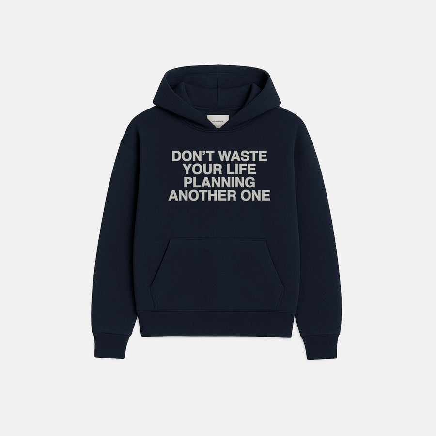 Navy Blue Hoodie - One Life