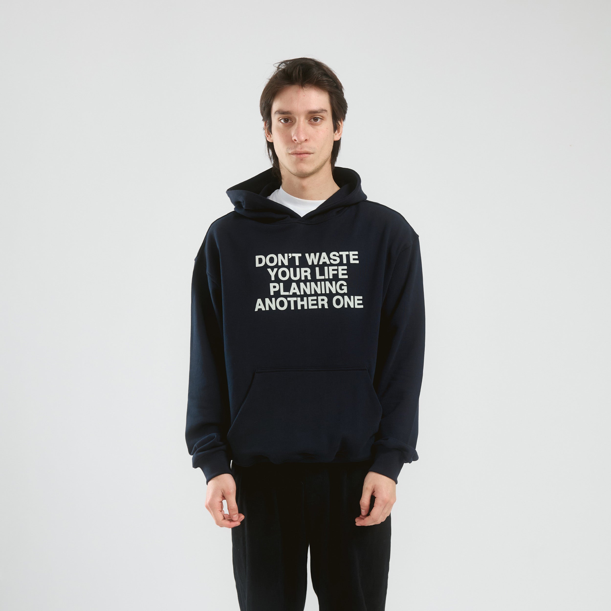 Navy Blue Hoodie - One Life