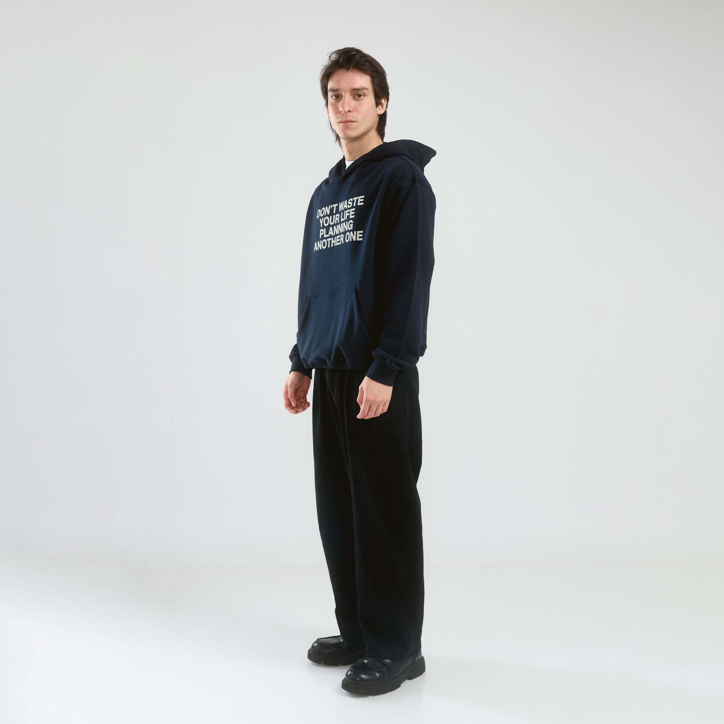 Navy Blue Hoodie - One Life