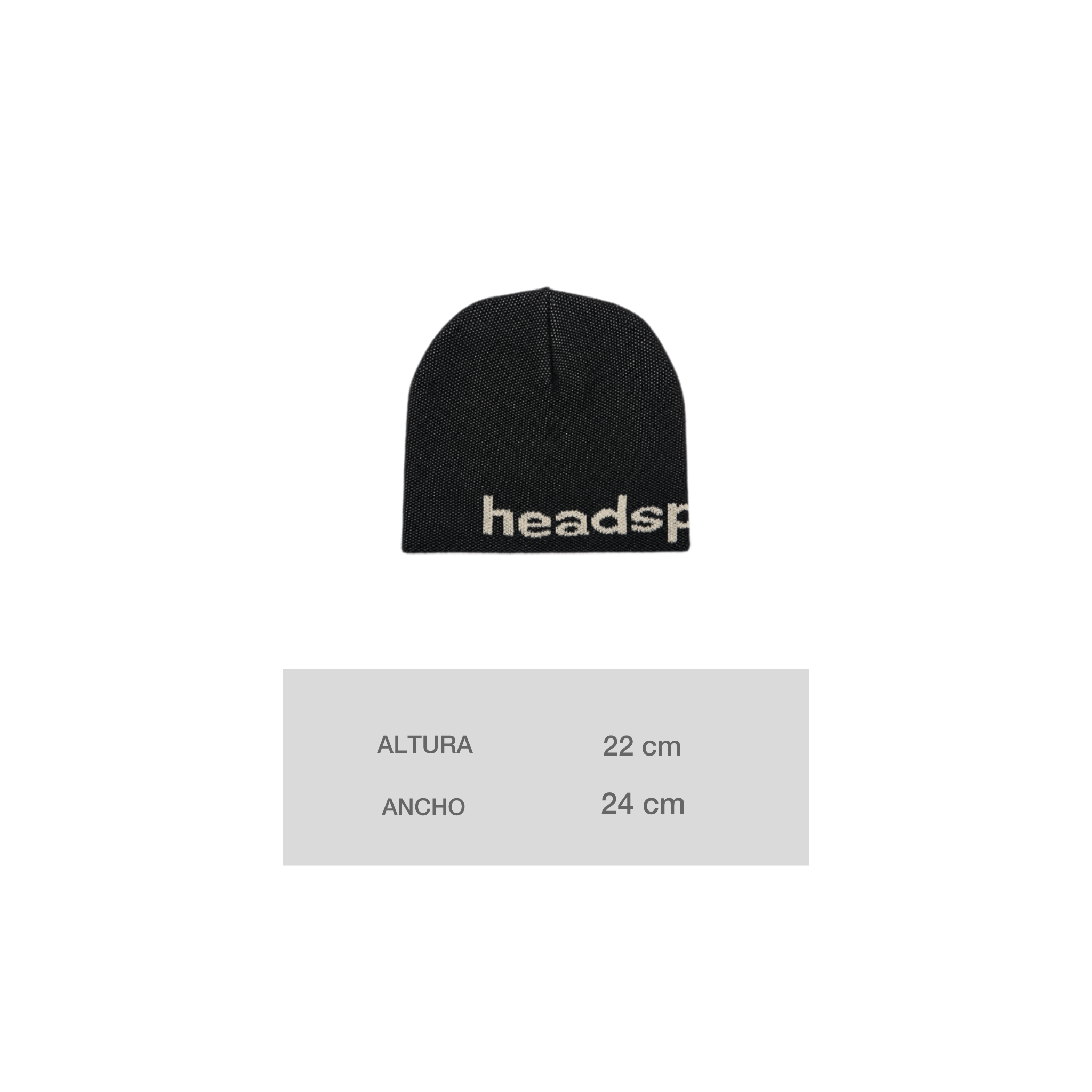Signature Black Beanie