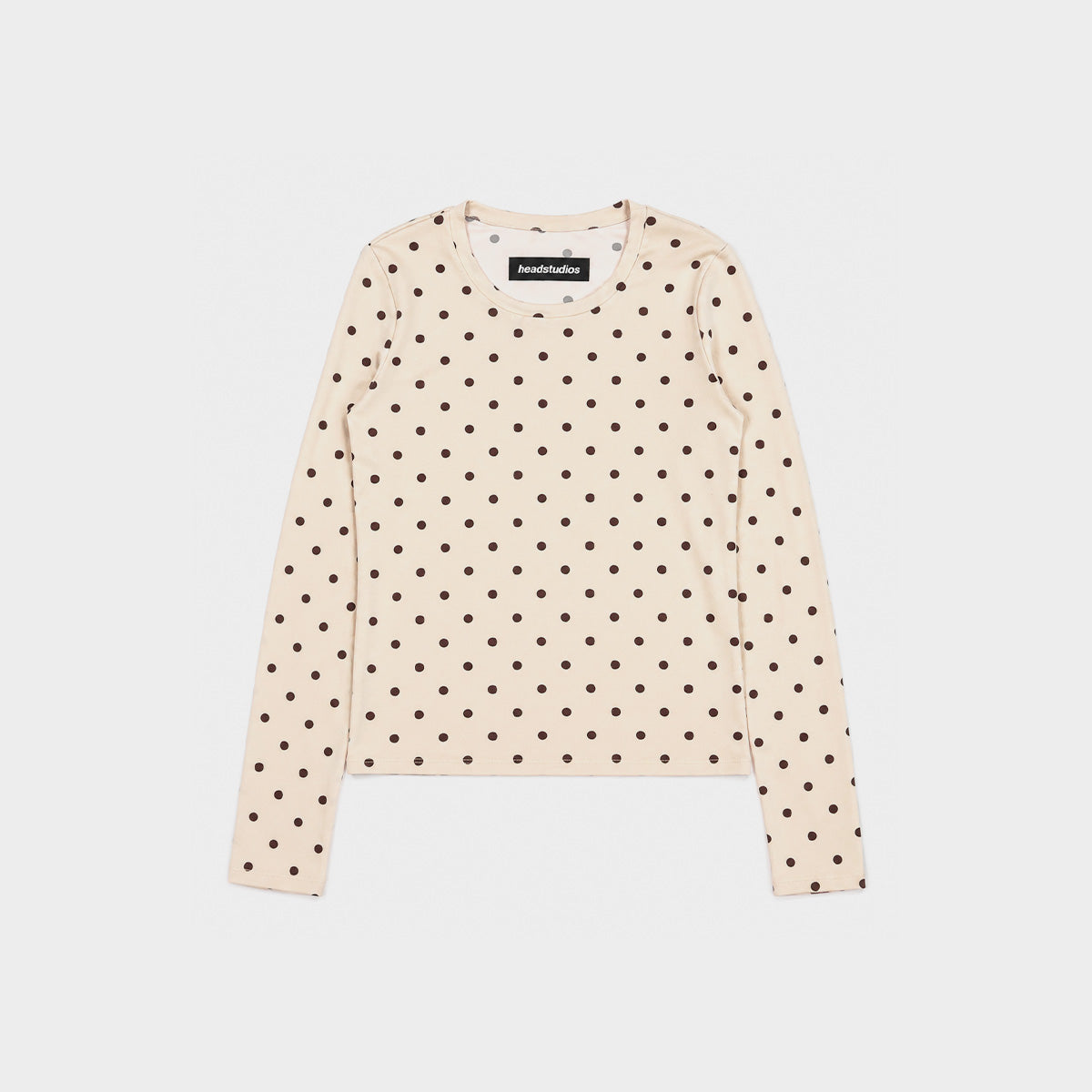 Cream Polka Dots