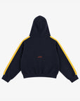 Navy Track Hoodie
