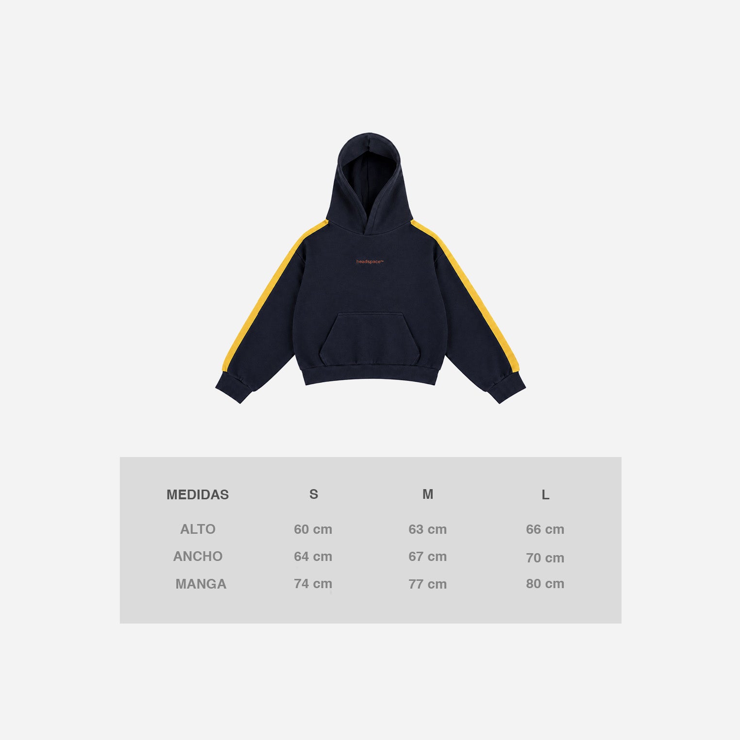 Navy Track Hoodie