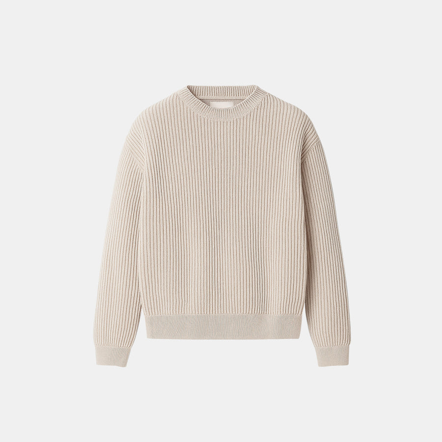 Beige Knit Sweater