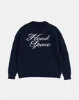 Head Navy Knit Sweater