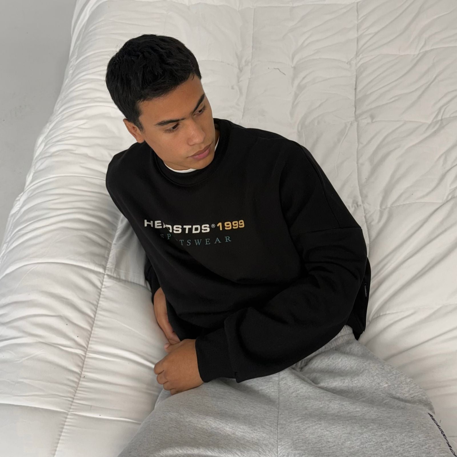 Cropped Retro Crewneck