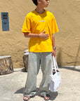 Yellow Box Logo Tee