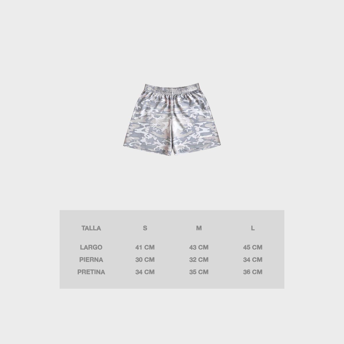 Camo Mesh Short