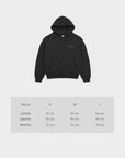 Black Waffle Hoodie