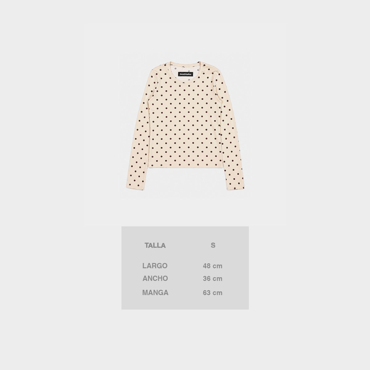 Cream Polka Dots